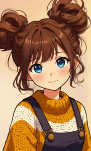 anime girl beautiful image