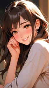 anime girl dark aesthetic