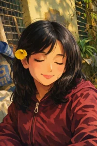 cute anime girl dp