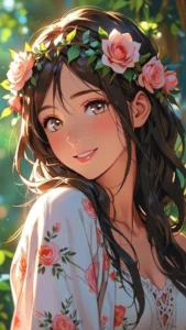 aesthetic cute anime girl