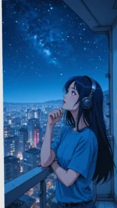 cute anime girl face hd