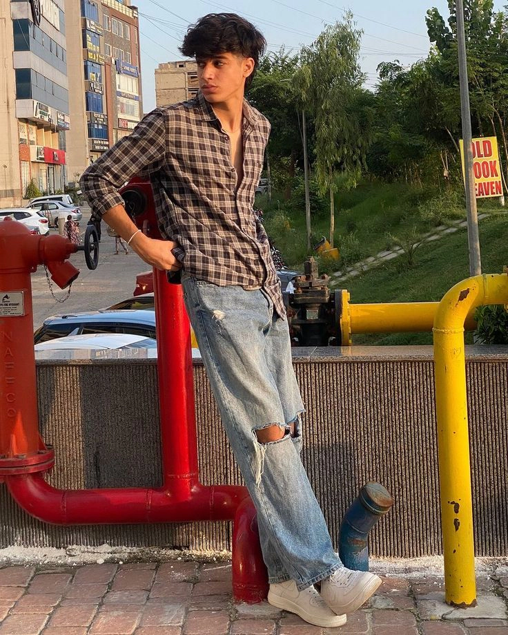 stylish cute boy pic