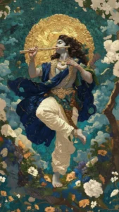 krishna beautiful image for status