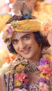 Lord Krishna blessing image