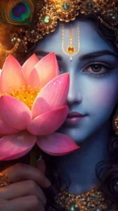 Krishna devotional Instagram DP