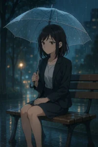 anime girl crying face