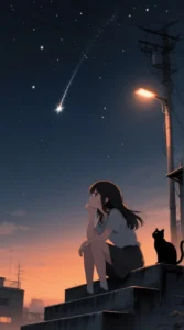 sad anime girl wallpaper