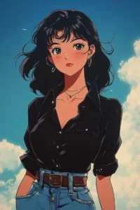 anime girl stylish dp wallpaper