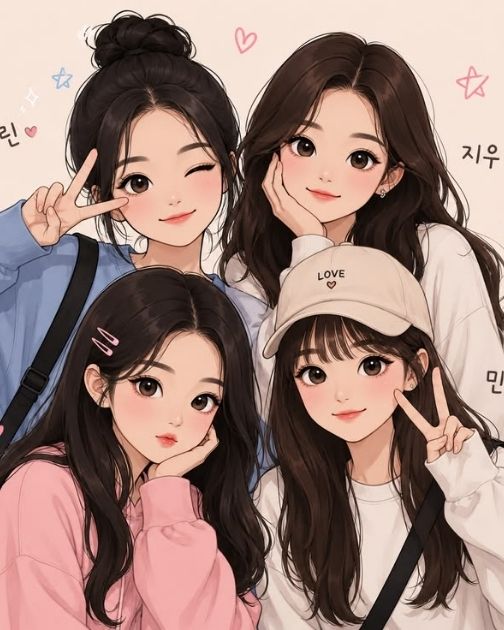 friends group dp
