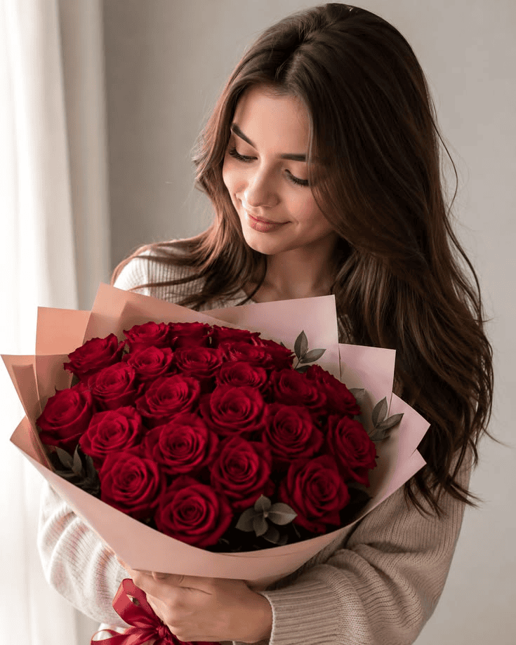 romantic rose flower DP